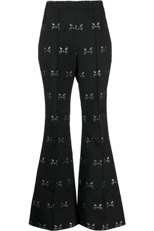 Macgraw Pantaloni Circa 72 svasati jacquard
