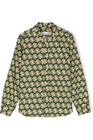 Roberto Cavalli Camicia con stampa monogramma