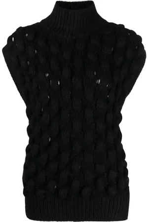 Simone Rocha Maglione a collo alto smanicato