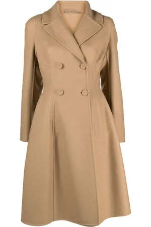 ERMANNO SCERVINO Cappotto doppiopetto svasato