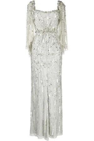 Jenny Packham Abito da sera con paillettes