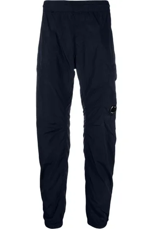 C.P. Company Pantaloni affusolati con applicazione