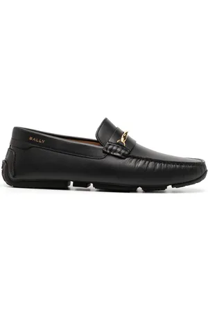 Bally Mocassini in pelle con punta smussata