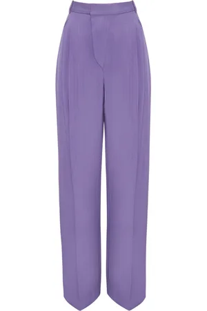Victoria Beckham Pantaloni a palazzo con pieghe