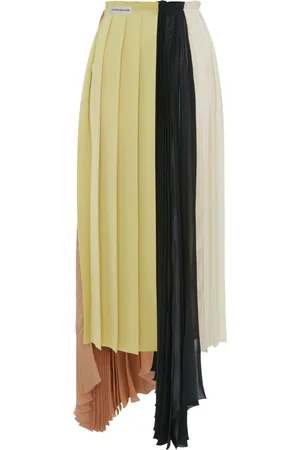 Victoria Beckham Gonna asimmetrica con design color-block