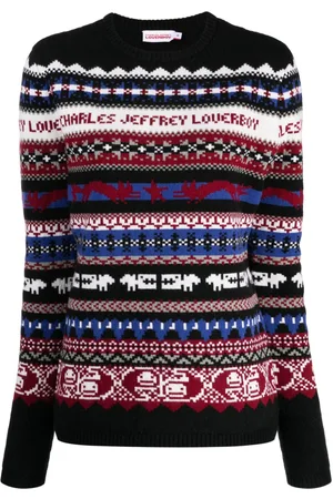 Charles Jeffrey Loverboy Maglione con intarsio