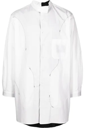 YOHJI YAMAMOTO Camicia reversibile con design a inserti