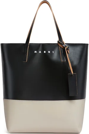 Marni Borsa tote Tribeca con logo goffrato