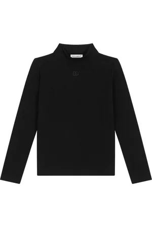 Dolce & Gabbana Top a collo alto con ricamo