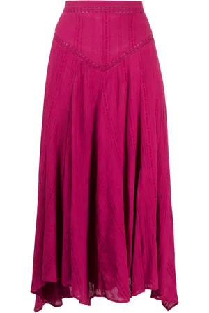 Marant Etoile Gonna Alina asimmetrica con vita alta