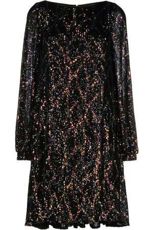 TALBOT RUNHOF Abito a maniche lunghe con paillettes