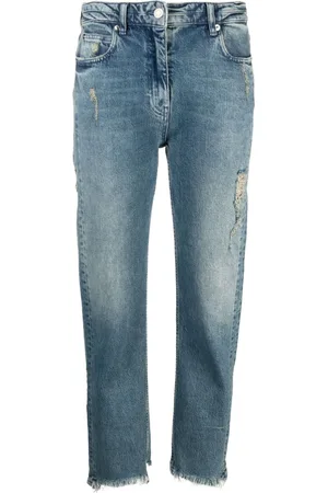 IRO Jeans dritti Albury con strappi