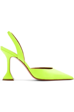 Amina Muaddi Pumps Holli 95mm con cinturino posteriore