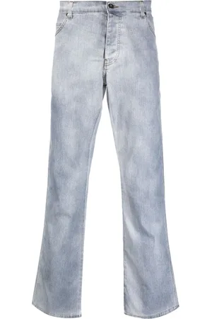 RANRA Jeans dritti con effetto schiarito