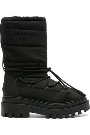 Calvin Klein 65mm logo-print snow boots