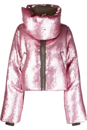 Rick Owens Piumino con paillettes