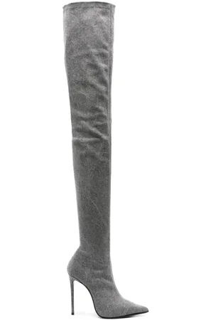LE SILLA EVA 125mm denim boots
