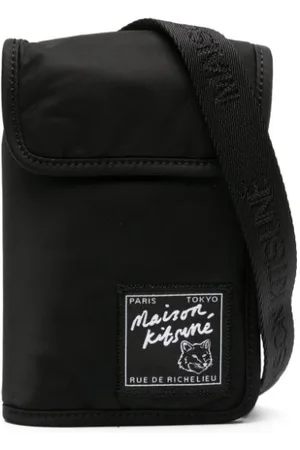 Maison Kitsuné Borsa messenger con applicazione