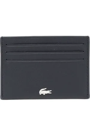 Lacoste Portacarte Fitzgerald con placca logo