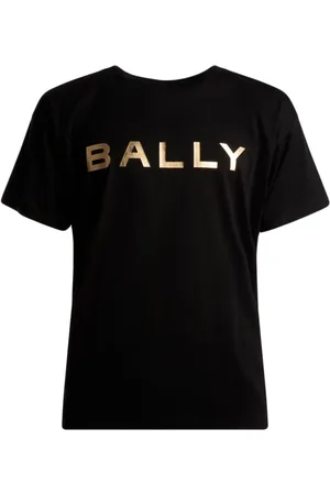 Bally T-shirt con logo metallizzato