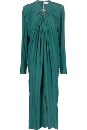 Lanvin Abito midi drappeggiato