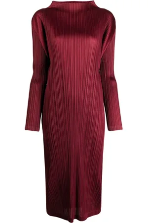 PLEATS PLEASE ISSEY MIYAKE Abito midi October plissettato