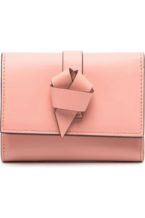 Acne Studios Portafoglio con dettaglio nodo