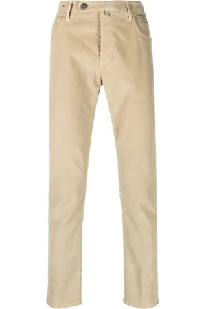Incotex Pantaloni slim a coste