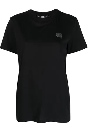 Karl Lagerfeld T-shirt Ikon 2.0 in cotone biologico