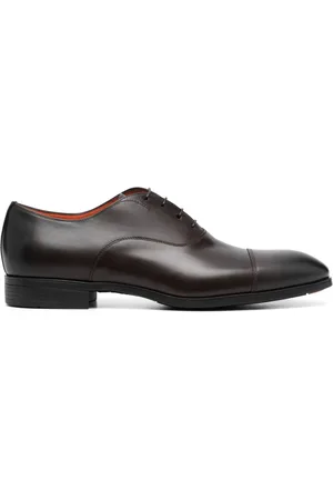 santoni Stringate con punta smussata