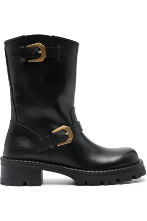 VERSACE Stivali Medusa goffrati