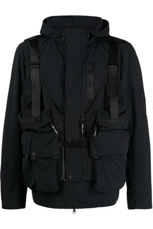 Spoonyard Detachable-panel hooded jacket