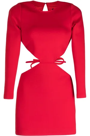 Cynthia Rowley Abito corto con cut-out