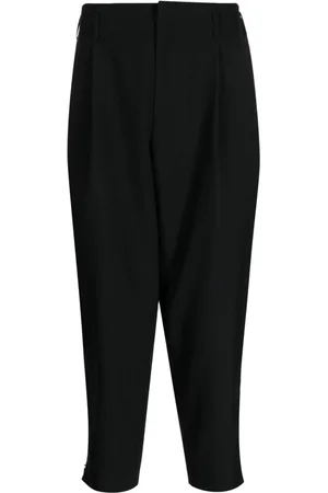 Comme des Garçons Pantaloni crop affusolati