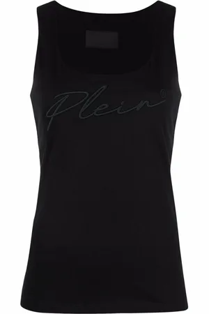 Philipp Plein Canotta con ricamo