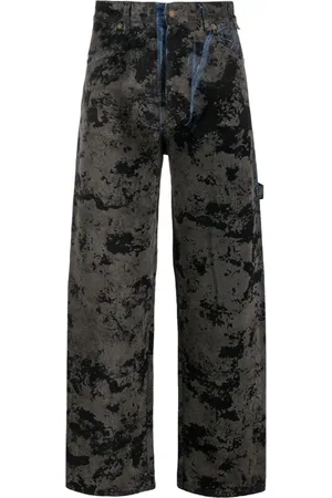 DARKPARK Pantaloni dritti John con stampa camouflage