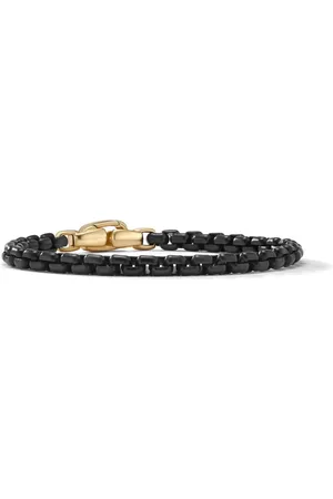 David Yurman Bracciale a catena Box Chain in oro giallo 14kt (5mm)