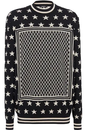 Balmain Maglione con monogramma