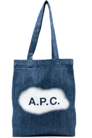 A.P.C. Borsa tote Lou denim