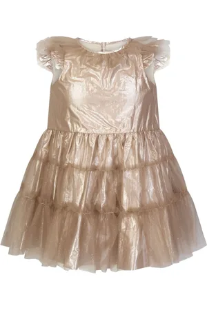 BONPOINT Abito corto Charabia con glitter