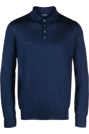 BARBA Polo a maniche lunghe