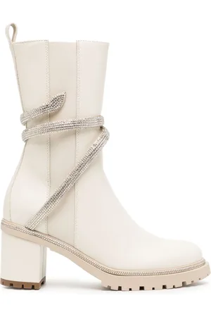 RENE CAOVILLA Cleo 65mm leather boots