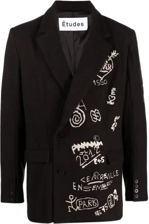 Etudes Blazer Verneuil con ricamo