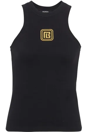 Balmain Canotta con ricamo