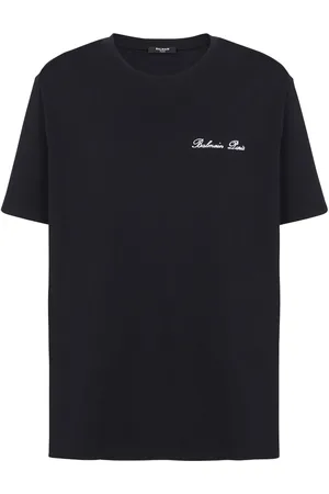 Balmain T-shirt in cotone con logo
