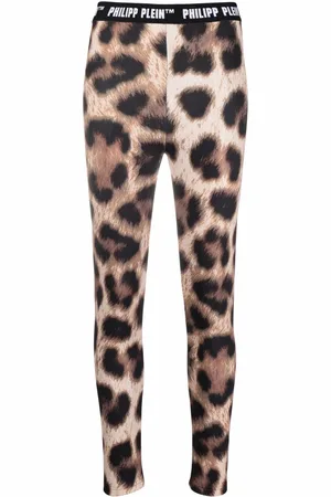 Philipp Plein Leggings con stampa
