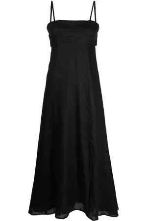 FAITHFULL THE BRAND Abito midi con scollo quadrato