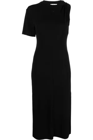 Courrèges Abito midi con logo