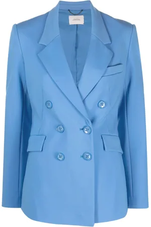 Dorothee Schumacher Blazer doppiopetto con revers a lancia