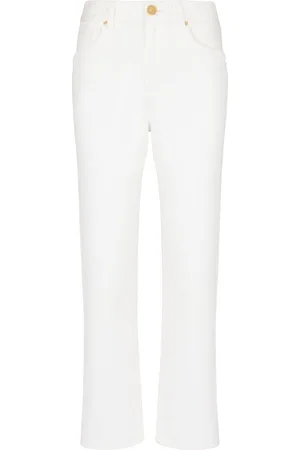 Balmain Jeans dritti a vita media